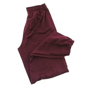 Erick Hunter Sweatpants 50/50 LARGE  Burgundy